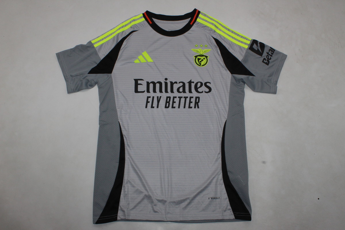 AAA Quality Benfica 24/25 Third Grey Soccer Jersey